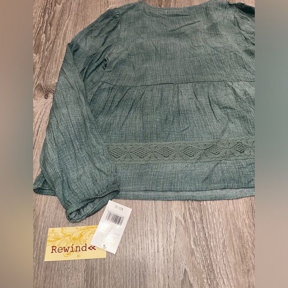 Boho Longsleeve NWT! Rewind Size:Medium - Picture 3 of 15